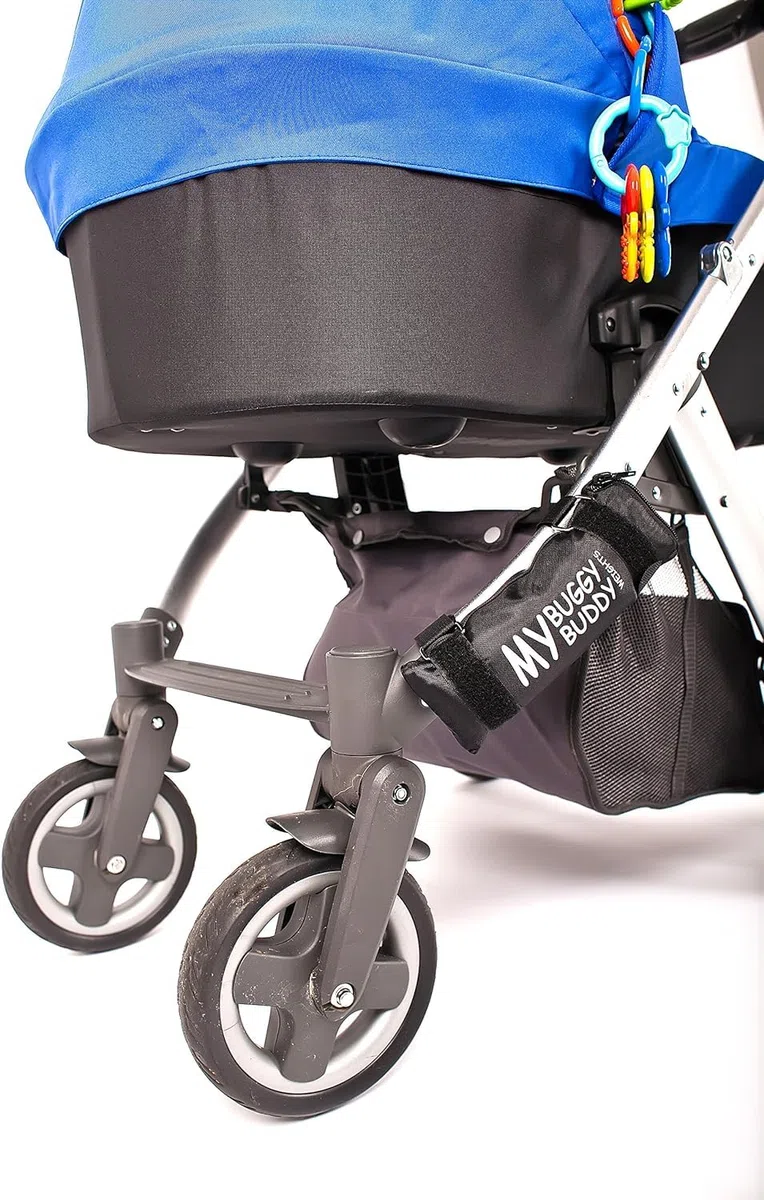 Pesi, pesi per carrozzina, accessori per passeggino, pesi anti ribaltamento, 1,5 kg totali, nero
