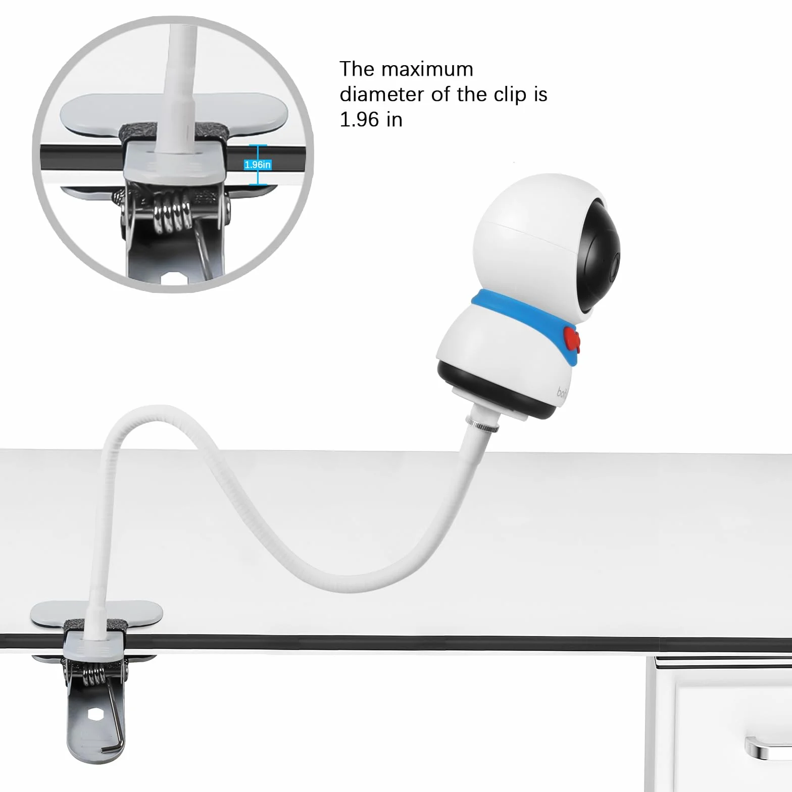 Supporto per baby monitor BOIFUN 5S con fotocamera, supporto per fotocamera per baby monitor BOIFUN