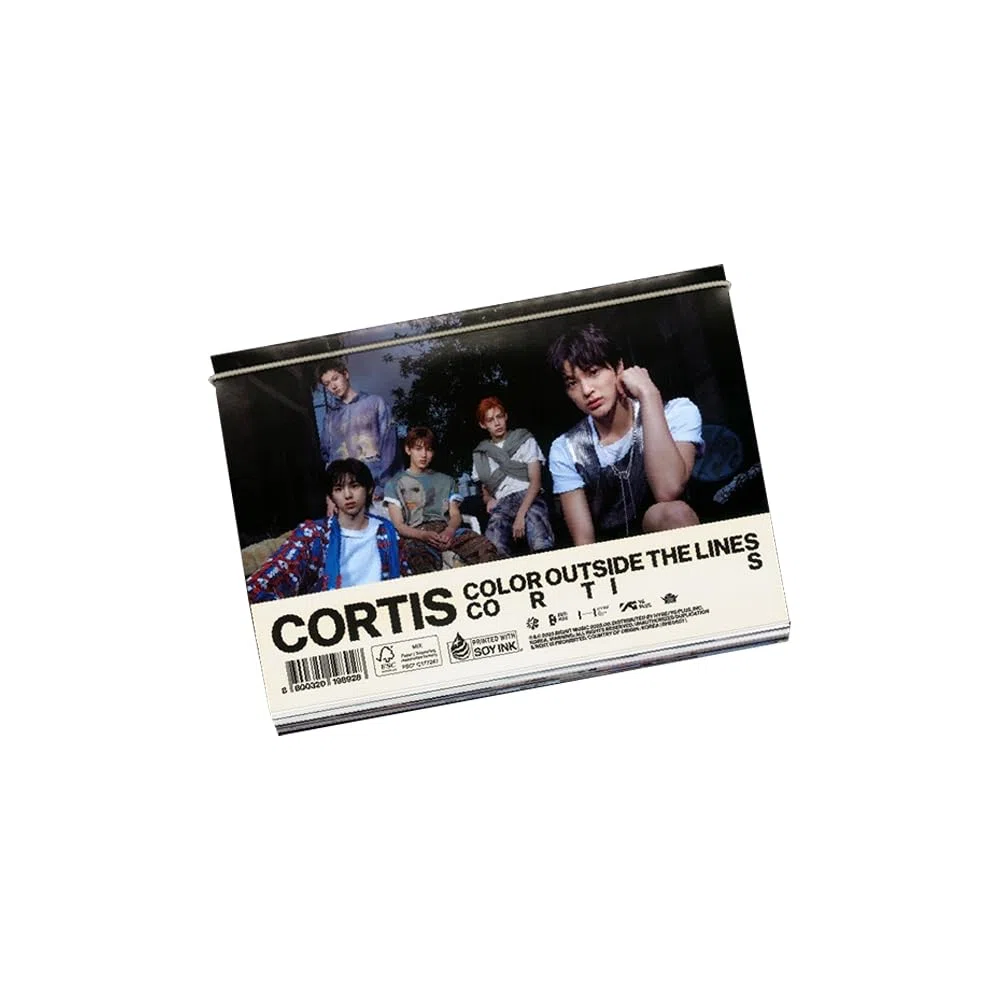 CORTIS - Album "Color Outside the Lines" (Scena 3 ver.) + 3 foto extra