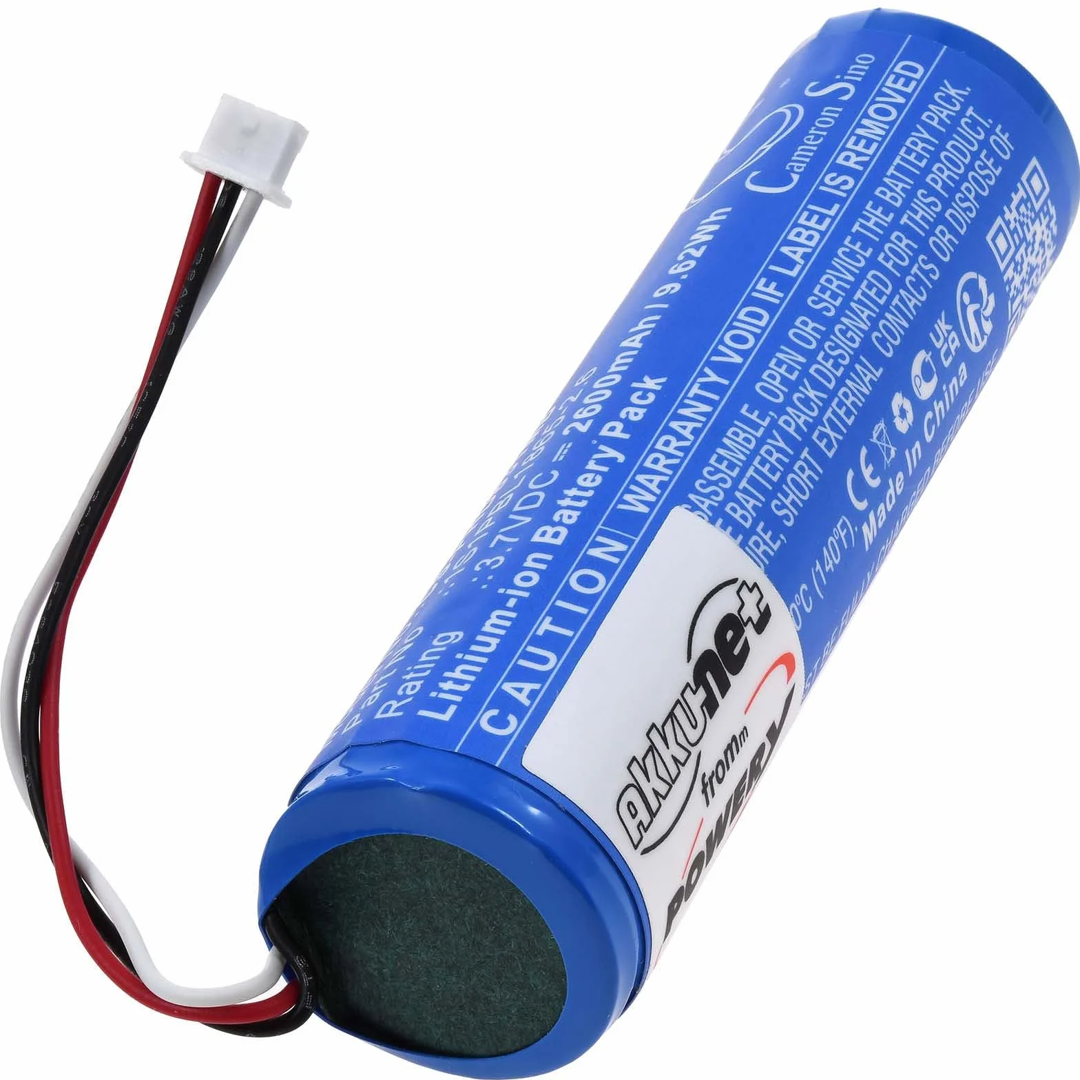 akku-net Batteria per baby monitor Philips Avent SCD843/26, SCD845/26 Li-Ion 3,7V 2600mAh Nero
