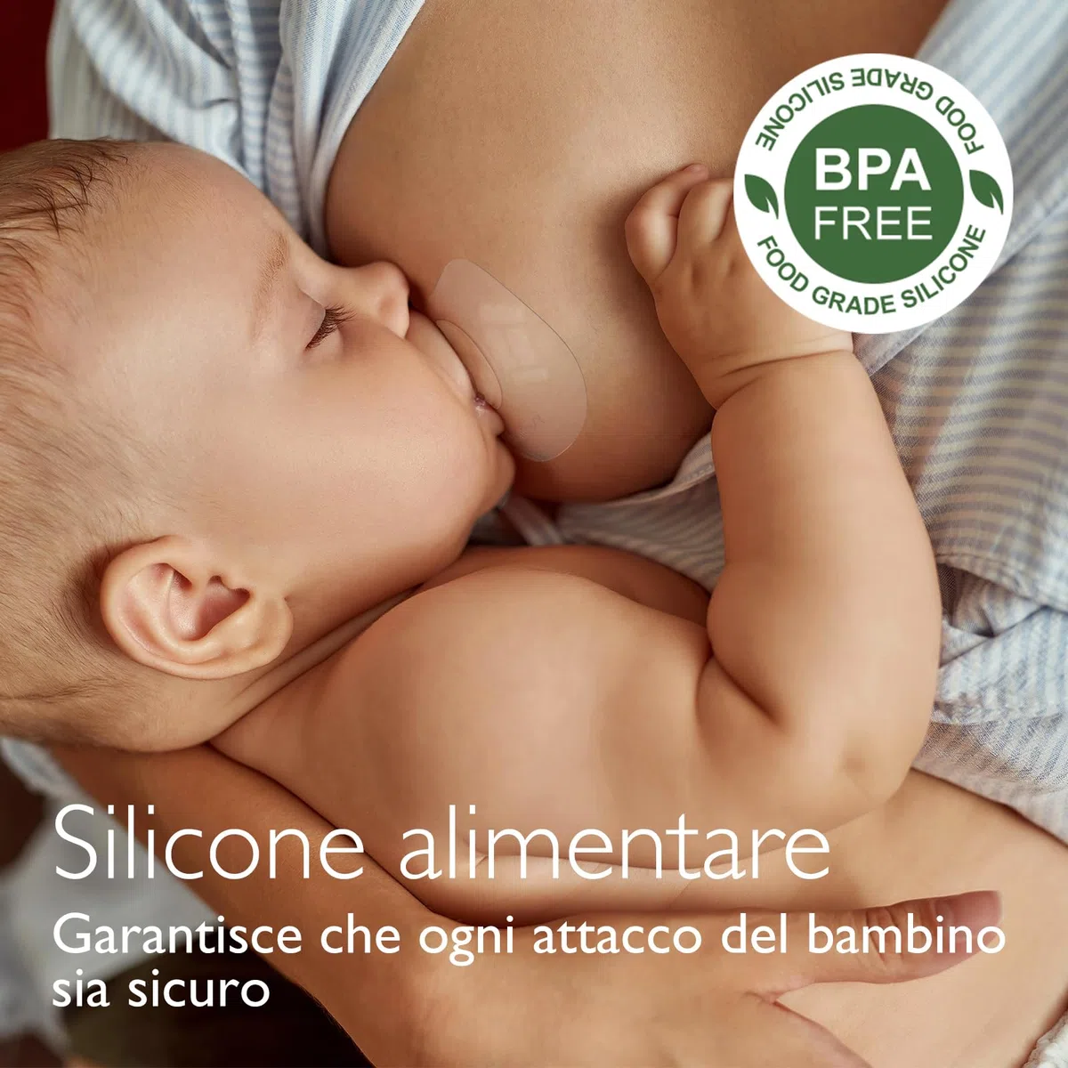 Momcozy Scudi per capezzoli, 100% silicone alimentare, ultra sottile e super morbido, realizzato senza BPA/BPS per difficoltà di allattamento, 20 mm