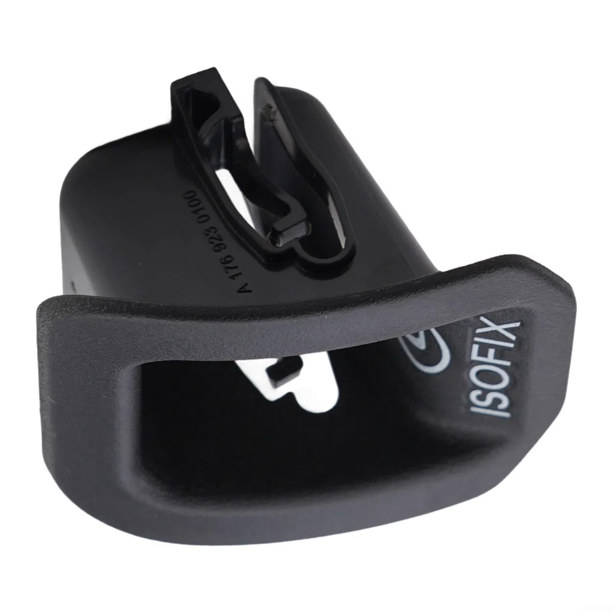 Copertura ISOFIX per seggiolino per bambini, in ABS, nera, con montaggio ISOFIX per classe CLA GLA W176, nero