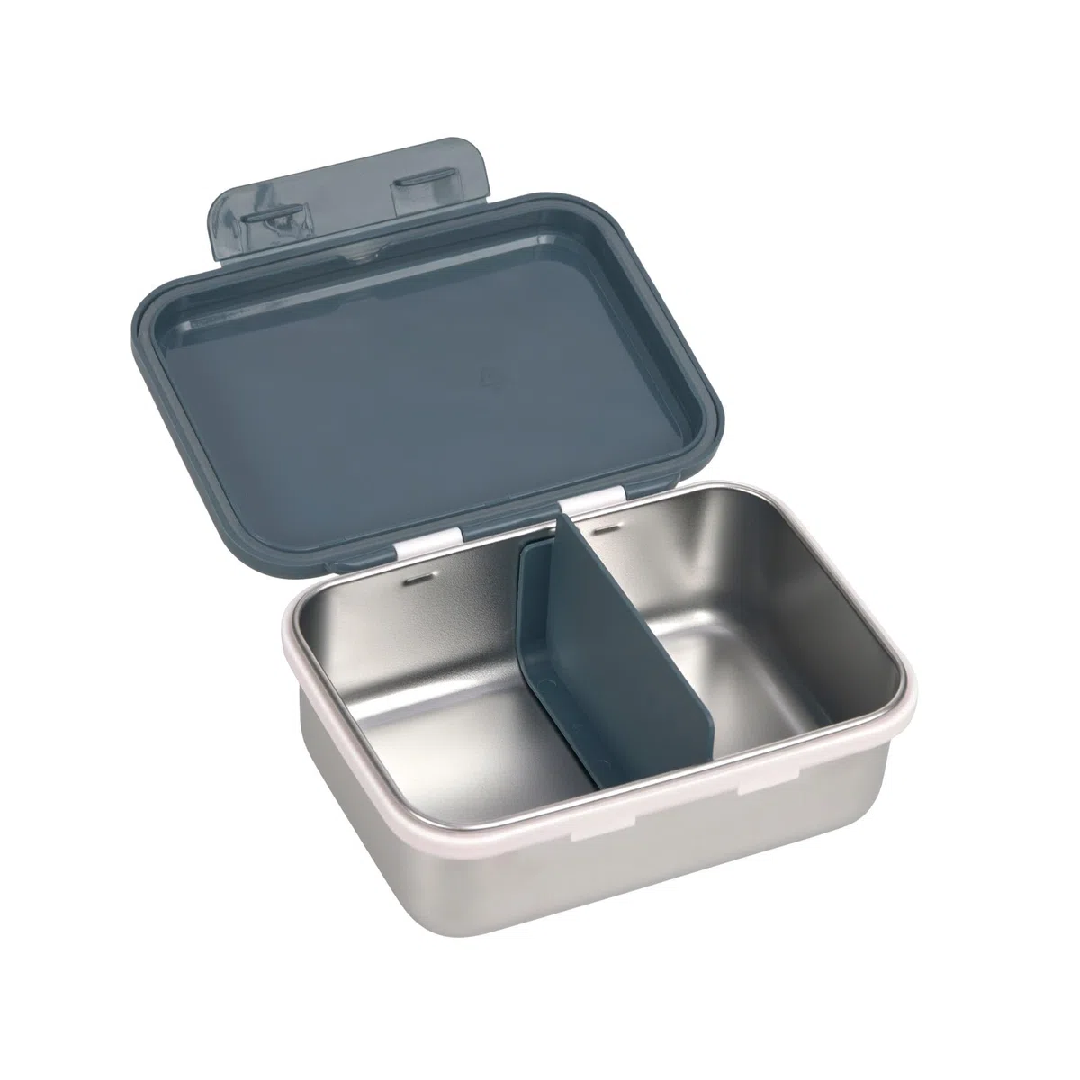 Lässig Scatola da pranzo per bambini Scatola da pranzo in acciaio inox Scatola per la colazione Sostenibile Scuola dell'infanzia/Lunchbox Stainless Steel Happy Prints midnight blue