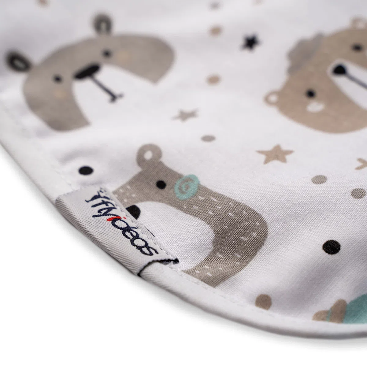 FlyIdeas Set Bavaglini Neonato Impermeabili 5 Pezzi - Bavette Pappa Svezzamento in Cotone Doppio Strato Idrorepellente, Idea Regalo per Neonati e Allattamento