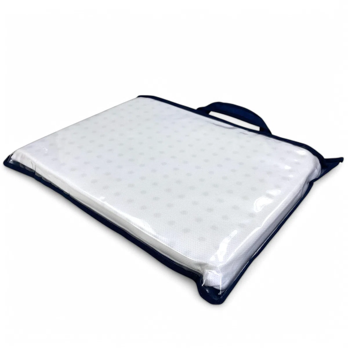 Tex family Cuscino Memory Foam Bambini - Antisoffoco, Traspirante, Ipoallergenico, Sfoderabile - Guanciale Ergonomico per Culla e Lettino - Made in Italy - 40x60 cm
