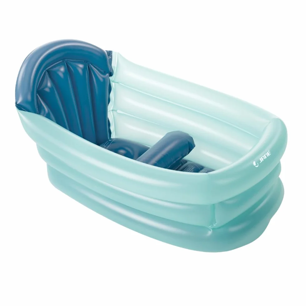 Jané Vaschetta Gonfiabile Bambino 3 Posizioni, dalla Nascita, 30L, Evolutiva con Separatore e Poggiatesta, Antiscivolo, Blu