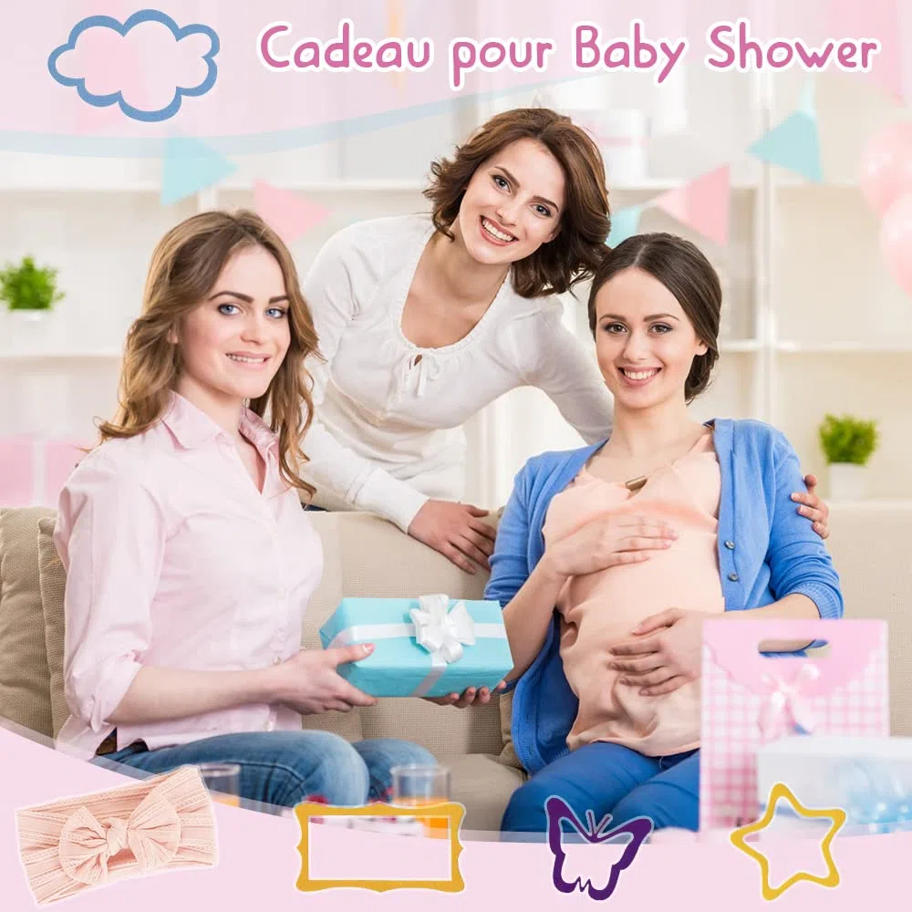 Coperta Mesi Neonato, con 4 Cornici per Foto Per Maschio O Femmina,Tema Luna Regalo Baby Shower Personalizzato Per Neomamme Copertina Bambino 130x100cm