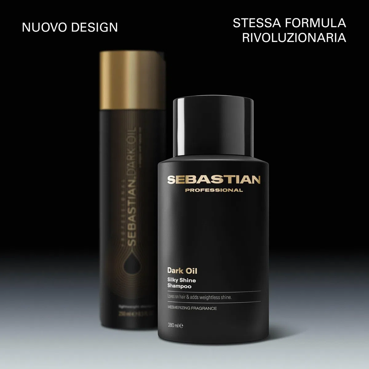 Sebastian Professional Dark Oil Silky Shine Shampoo – Shampoo rivitalizzante e idratante che lascia i capelli morbidi, setosi e leggeri con una luminosità naturale