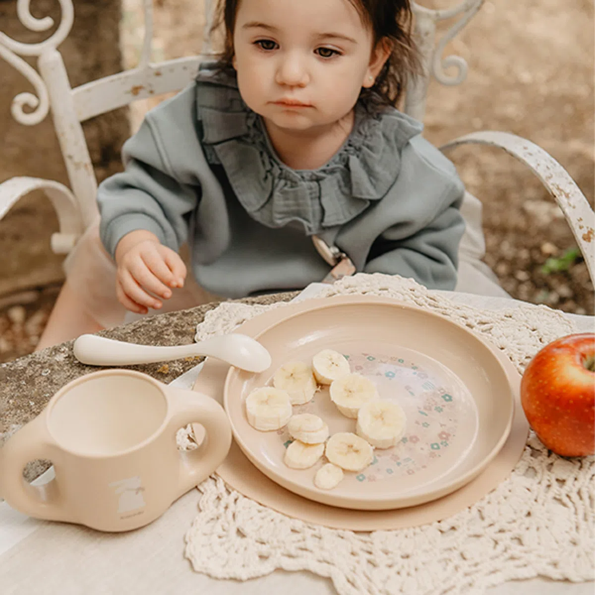 Suavinex Set Svezzamento Bambina, Training Esercitarsi A Mangiare Da Soli, Cinque Pezzi, Confezione Da Uno, Rosa, ‎8.3 x 41.4 x 31.4 cm, 500 grammi, Modelli assortiti