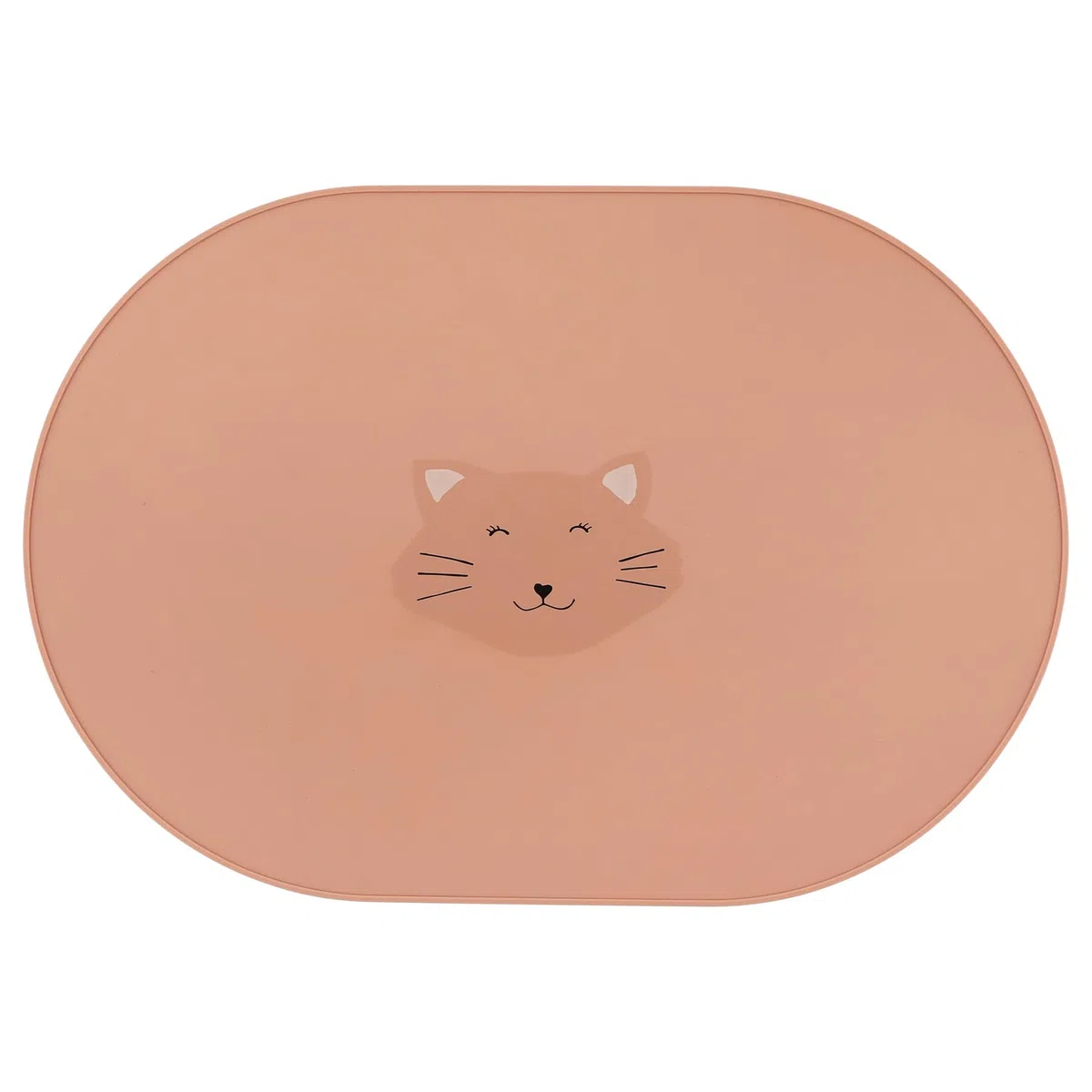 Trixie Tovaglietta in silicone con scritta Mrs. Cat, antiscivolo, morbida, resistente e facile da pulire, perfetta per lo svezzamento, i pasti e il tempo di gioco, ecologica e sicura