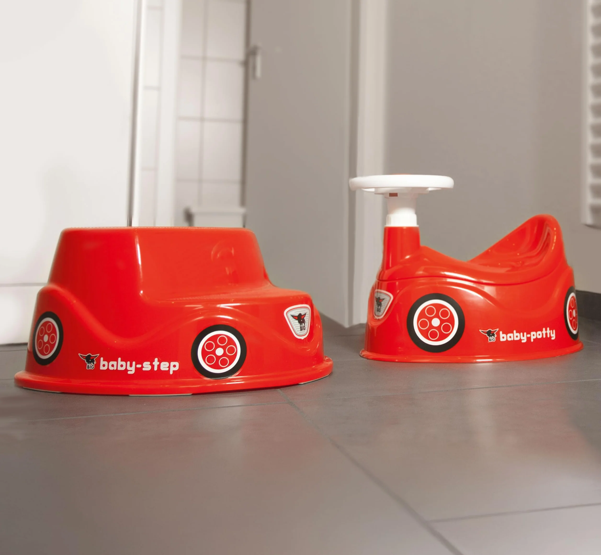 Big - Vasino Bimbo con Volante, Rosso, 800056801