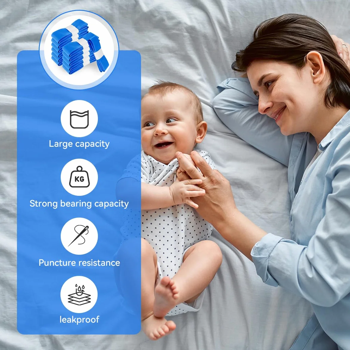12 scatole di ricarica per pannolini, 4,5 m, con pellicola di ricarica, resistenti agli odori, spesse, compatibili con Tommee Tippee, Angelcare, LitterLocker, germoglio