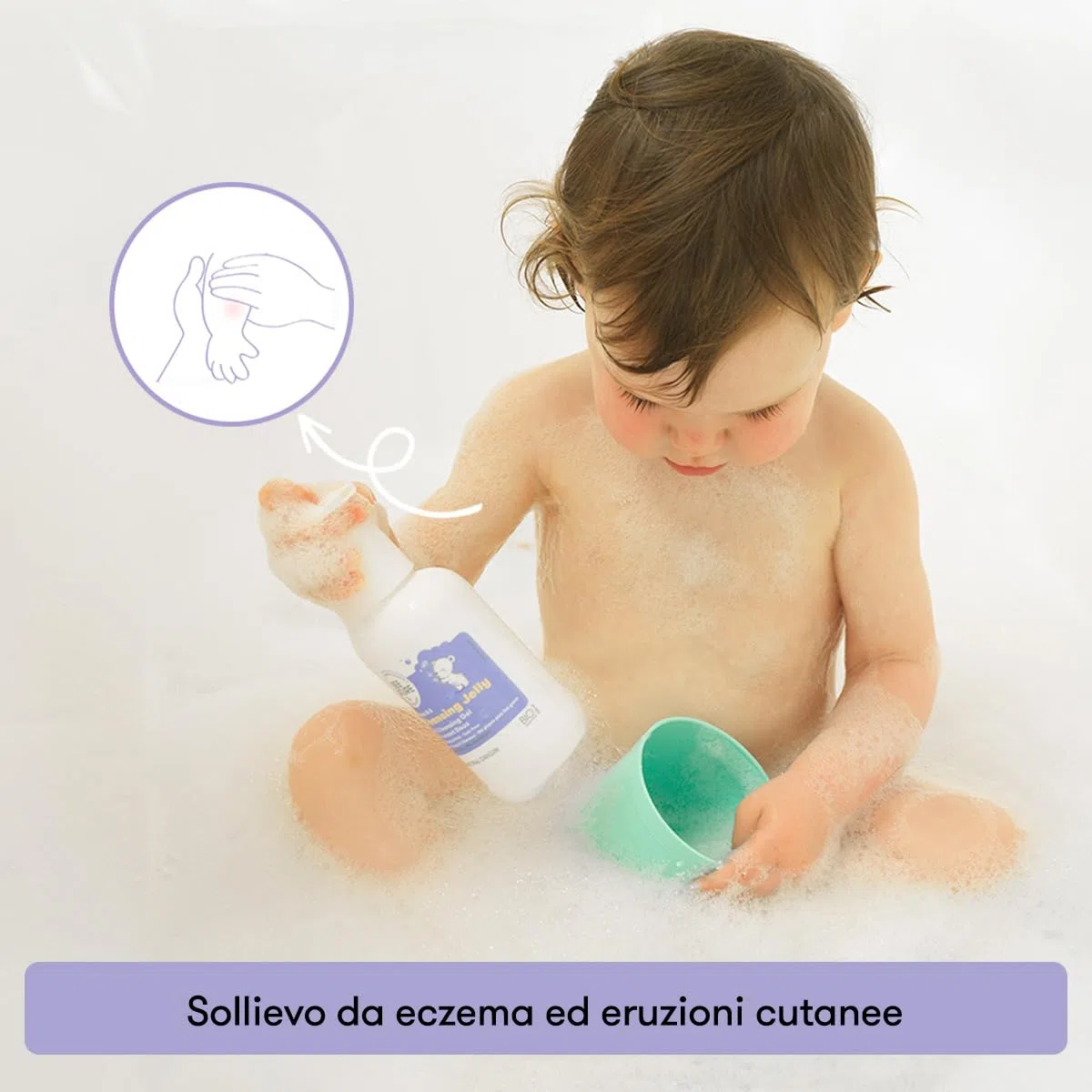 Bee Nature - 2 in 1 Detergente per Neonati - Allevia l'eczema - Organic Honey - Deterge e Idrata - Senza Lacrime - Adatto ai Neonati con Pelle Secca e Sensibile - 500ml