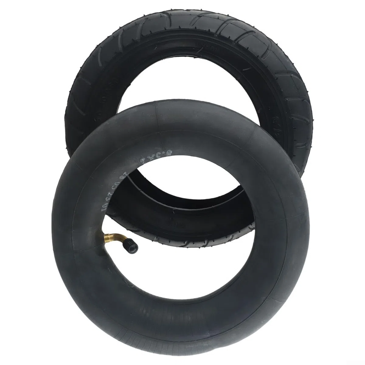 Set di pneumatici in gomma resistente e camera d'aria per carrozzina, carriola, scooter elettrico 8 1/2 x 2 (ruote interne+pneumatico)