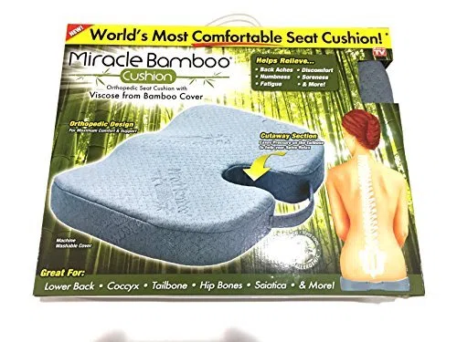 MBC-MC4 Miracle Bamboo Gray by Miracle Bamboo Cushion