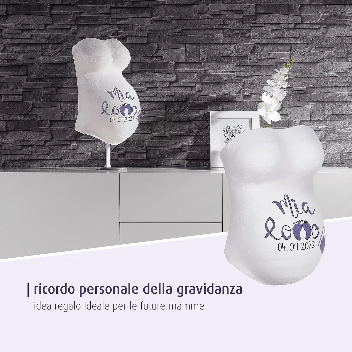 reer mama set per il calco della pancia