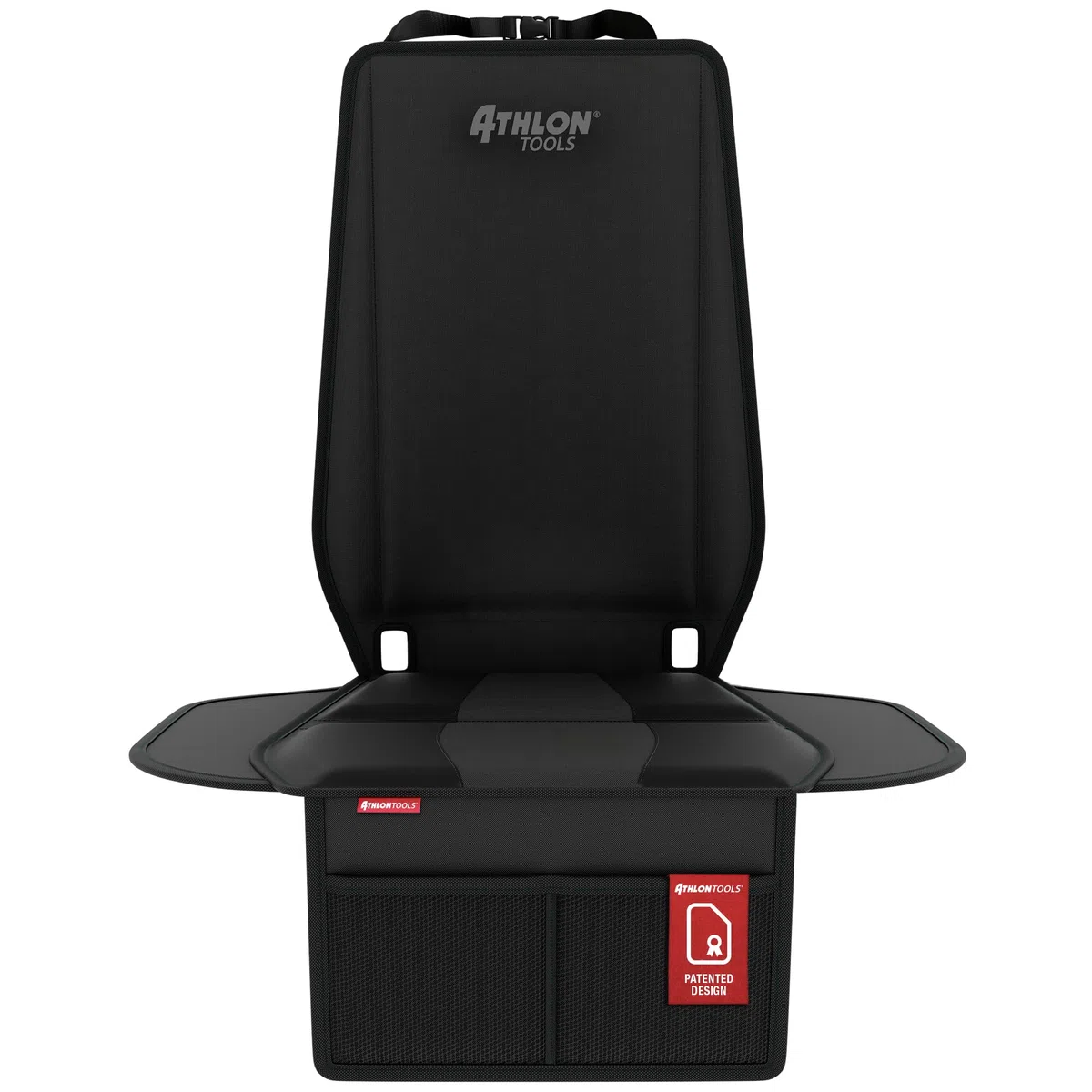 ATHLON TOOLS Tappetino per seggiolino per bambini con protezione laterale, vestibilità ottimale, compatibile con Isofix, imbottitura spessa, ovetti e rialzi per seduta, design brevettato di Amburgo