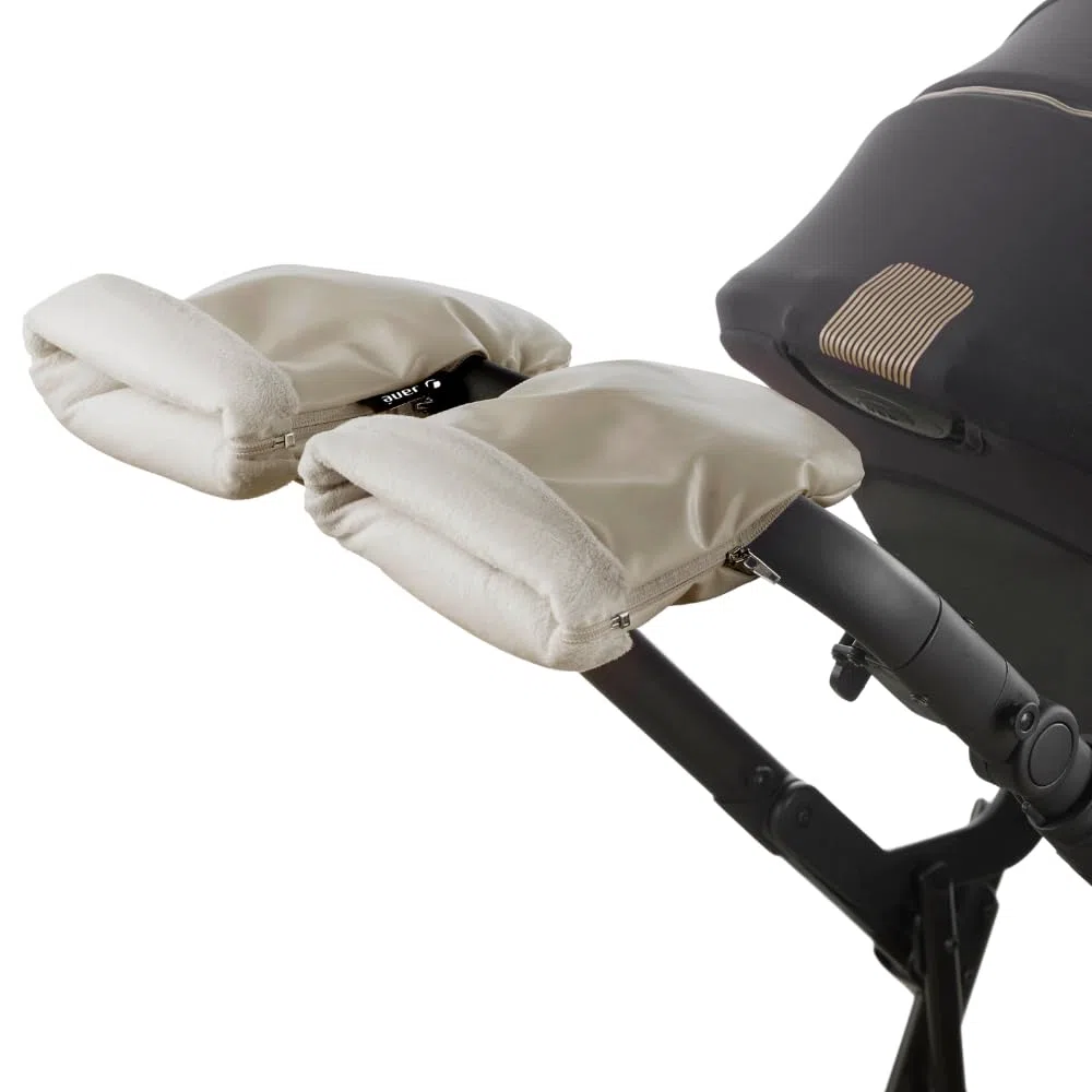 Jané Manopole Passeggino Invernali, Universali con Zip, Interno in Pile, Protezione Freddo e Vento