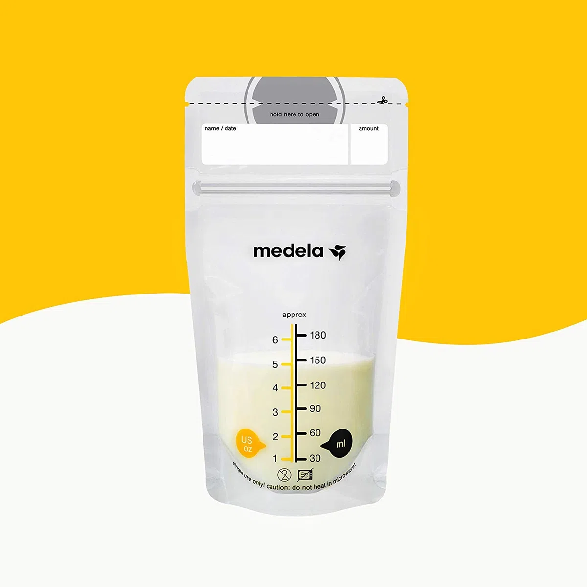 Medela Sacchetti per latte materno 50 bianco