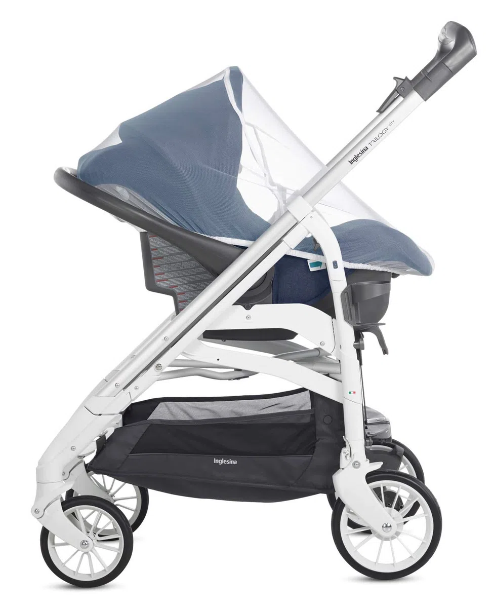 Inglesina Zanzariera per Seggiolino Auto, Compatibile con Huggy Multifix, Cab, Darwin e Recline