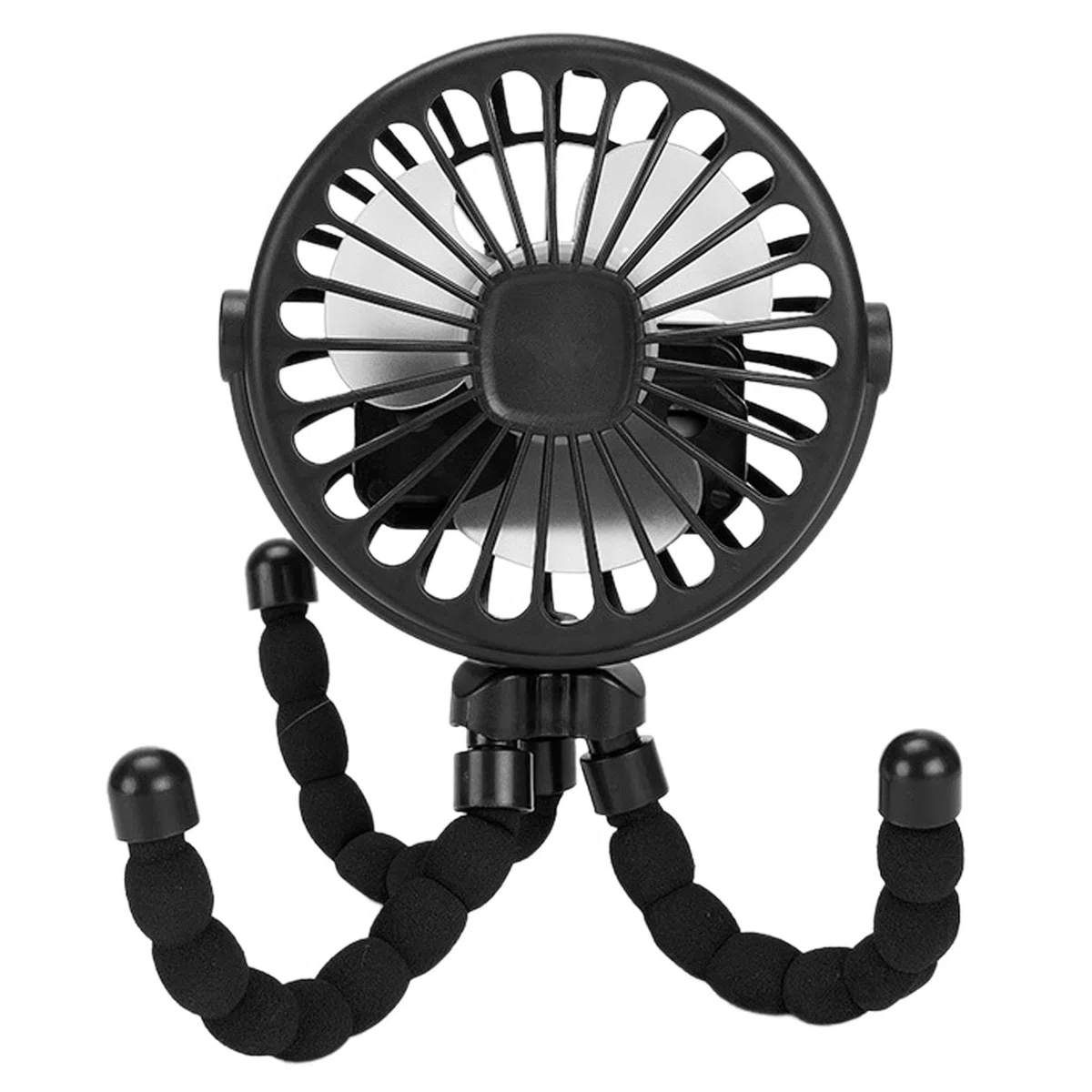 Generico Ventilatore portatile per passeggino da viaggio, ventilatore clip,Ventilatore da passeggino girevole da viaggio per bambini - ventola di raffreddamento portatile girevole